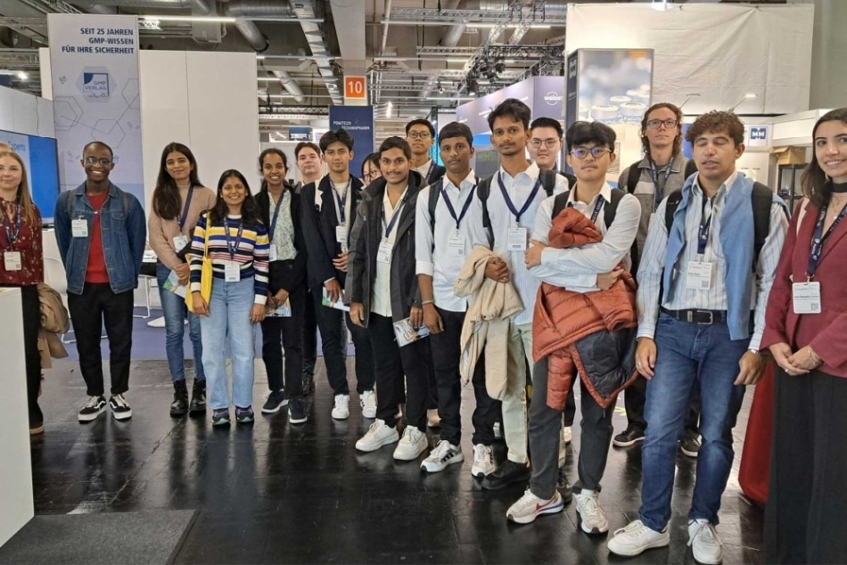 Fachkräftemangel = Chance für junge Prozessindustrie-Interessierte: Die Powtech Technopharm bringt mit dem Student Day und der Startup-Area die richtigen Leute zusammen – hier: Studierende der Fakultät Life Sciences der Hochschule Albstadt-Sigmaringen.