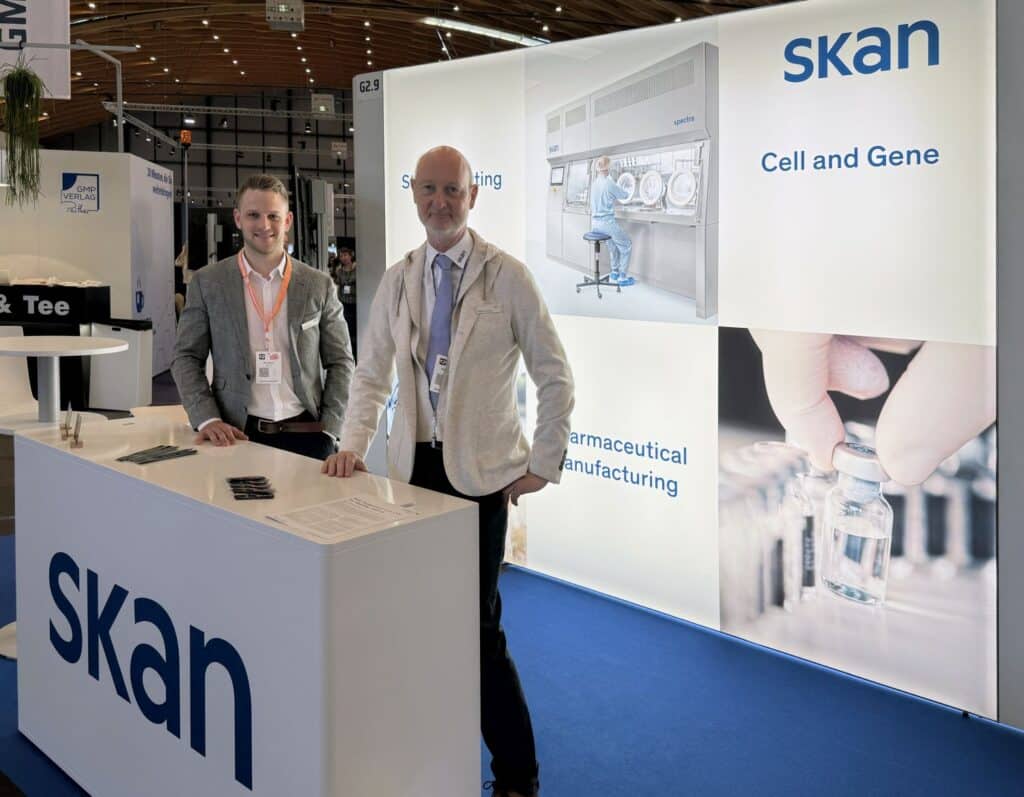 SKANs Kernkompetenz ist die Entwicklung und Konstruktion von Prozessisolatoren für die aseptische Abfüllung biopharmazeutischer Produkte. 