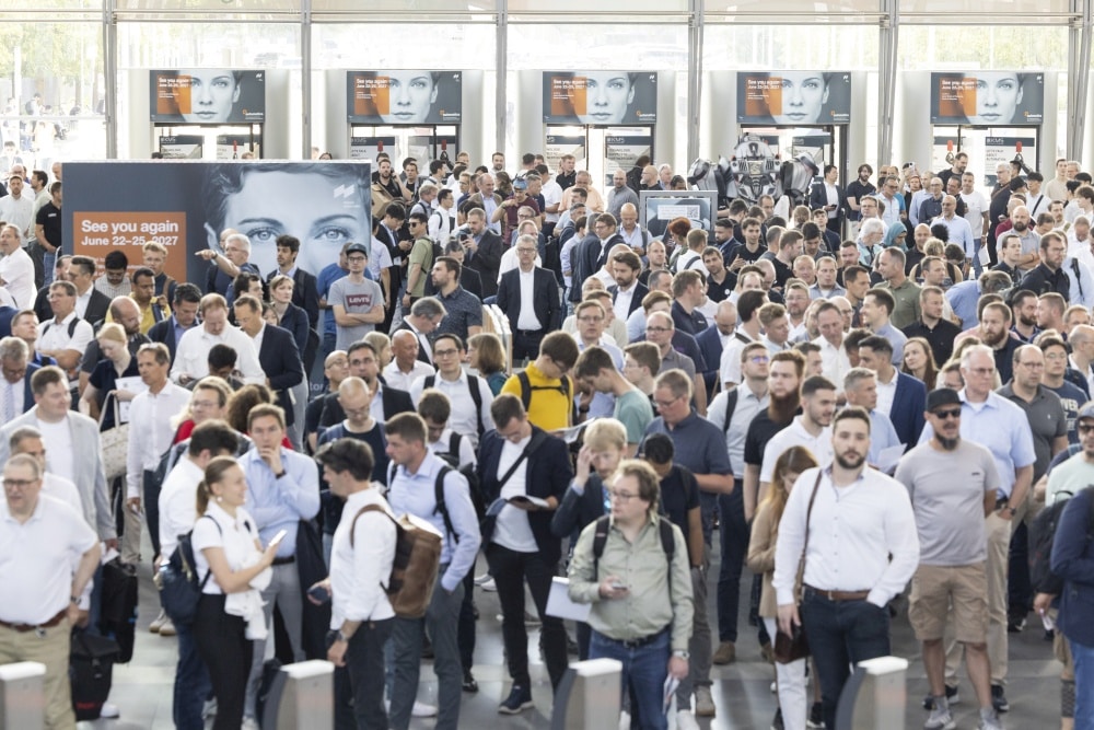 Rund 47‘500 Besucher kamen zur Automatica 2025, wobei die Schweiz zu den «Top-Ten»-Besucherländern zählte. (Bild: Messe München GmbH)