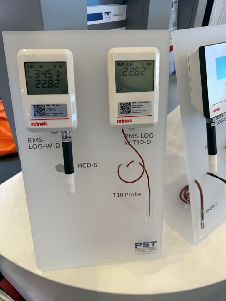 Rotronic: Datenlogger unterstützt Echtzeitmonitoring – Einhaltung von FDA 21 CFR Part 11 (USA) und EU Annex 11 (Europa) inklusive. (Bild: Füglistaler)