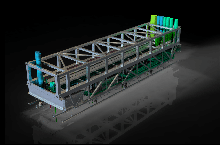 Abb. 1 a und b: Der modulare Aufbau von Reinräumen bietet Vorteile gegenüber einer konventionellen Fertigbauweise – ein Beispiel: Kleinvolumige Produktionsstätte aus dem Bereich der Zell- und Gentherapie in Shanghai. (Bilder: Exyte)