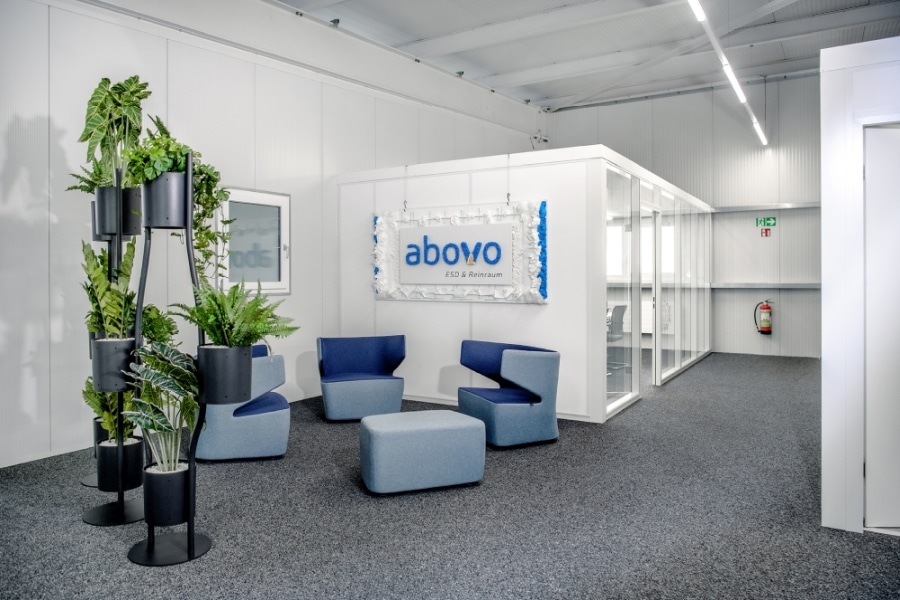 Im Neubau wirkt abovo smarter und befindet sich auf dem Stand der Technik, …