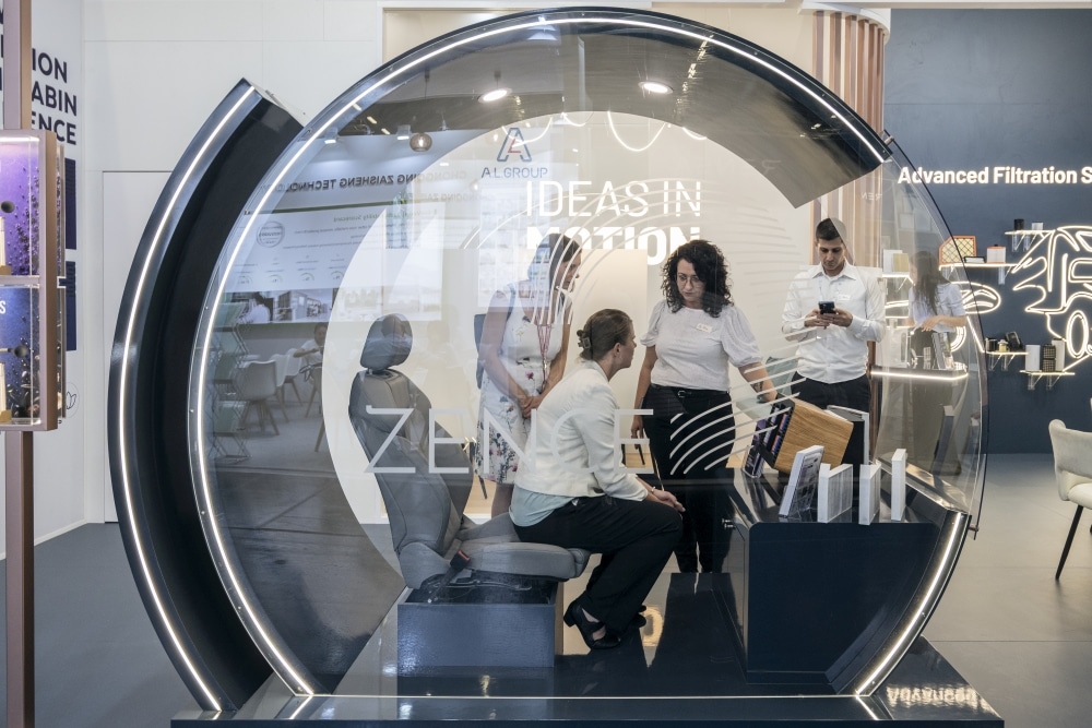 «Ideas in Motion»: neue Filtermedien, neue Vliesstoffe und vieles mehr, ... (Bilder: Filtech/Guido Gotta)